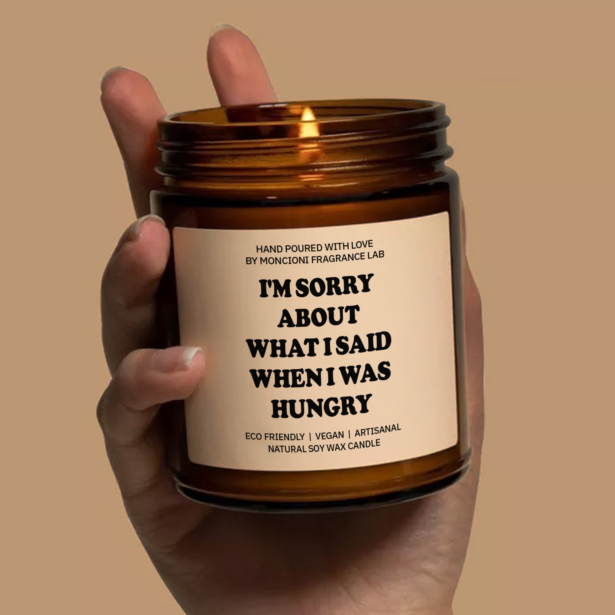 I'm Sorry About What I Said Scented Soy Candle