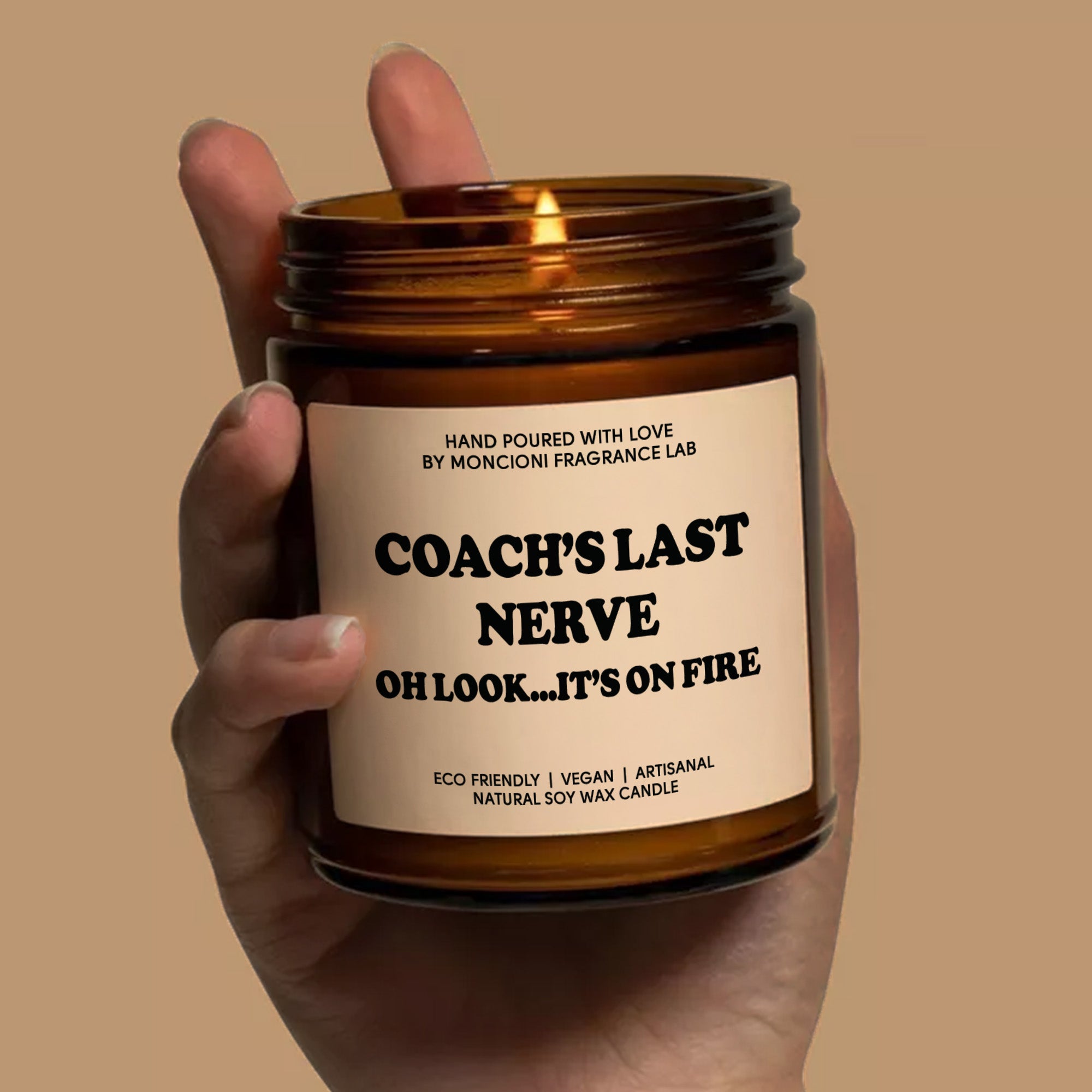 Coach's Last Nerve Scented Soy Candle