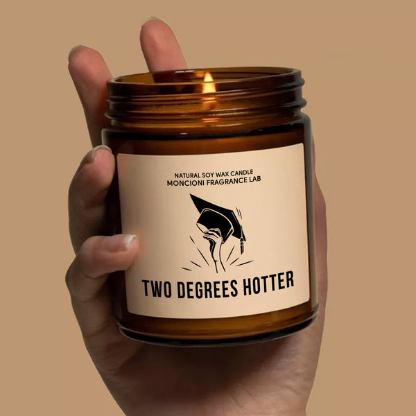 Two Degrees Hotter Scented Soy Candle