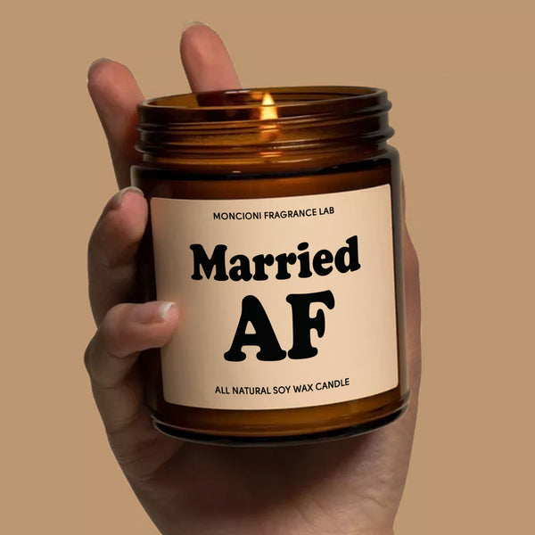 Married AF Scented Soy Candle