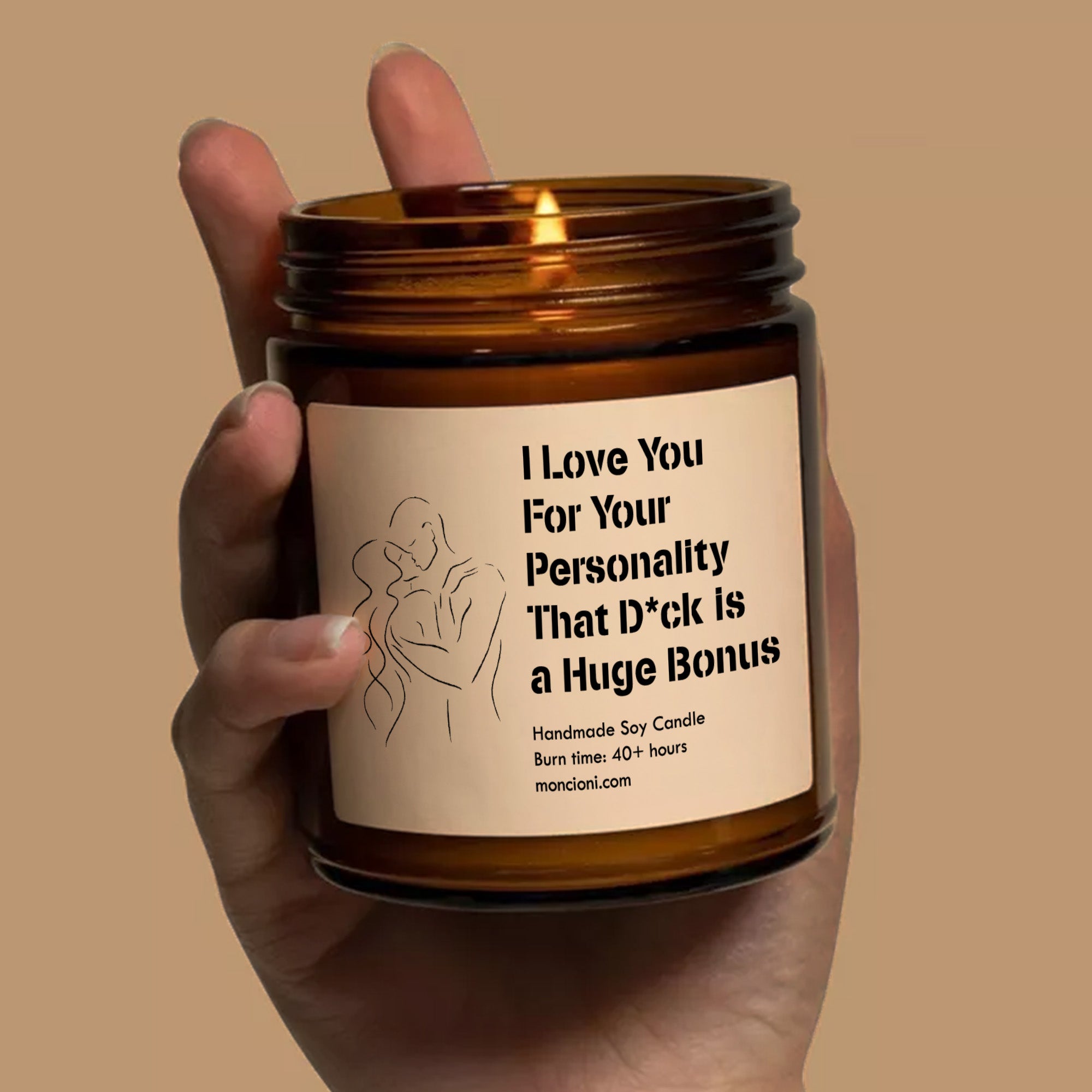 That Dick Is A Huge Bonus Scented Soy Candle