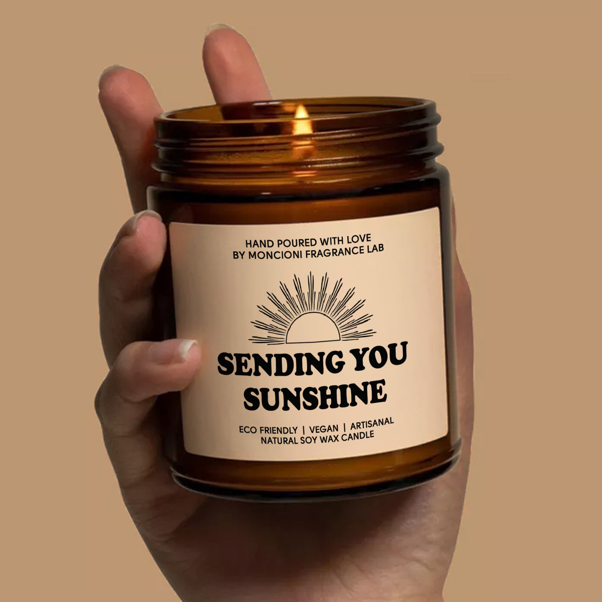 Sending You Sunshine Scented Soy Candle