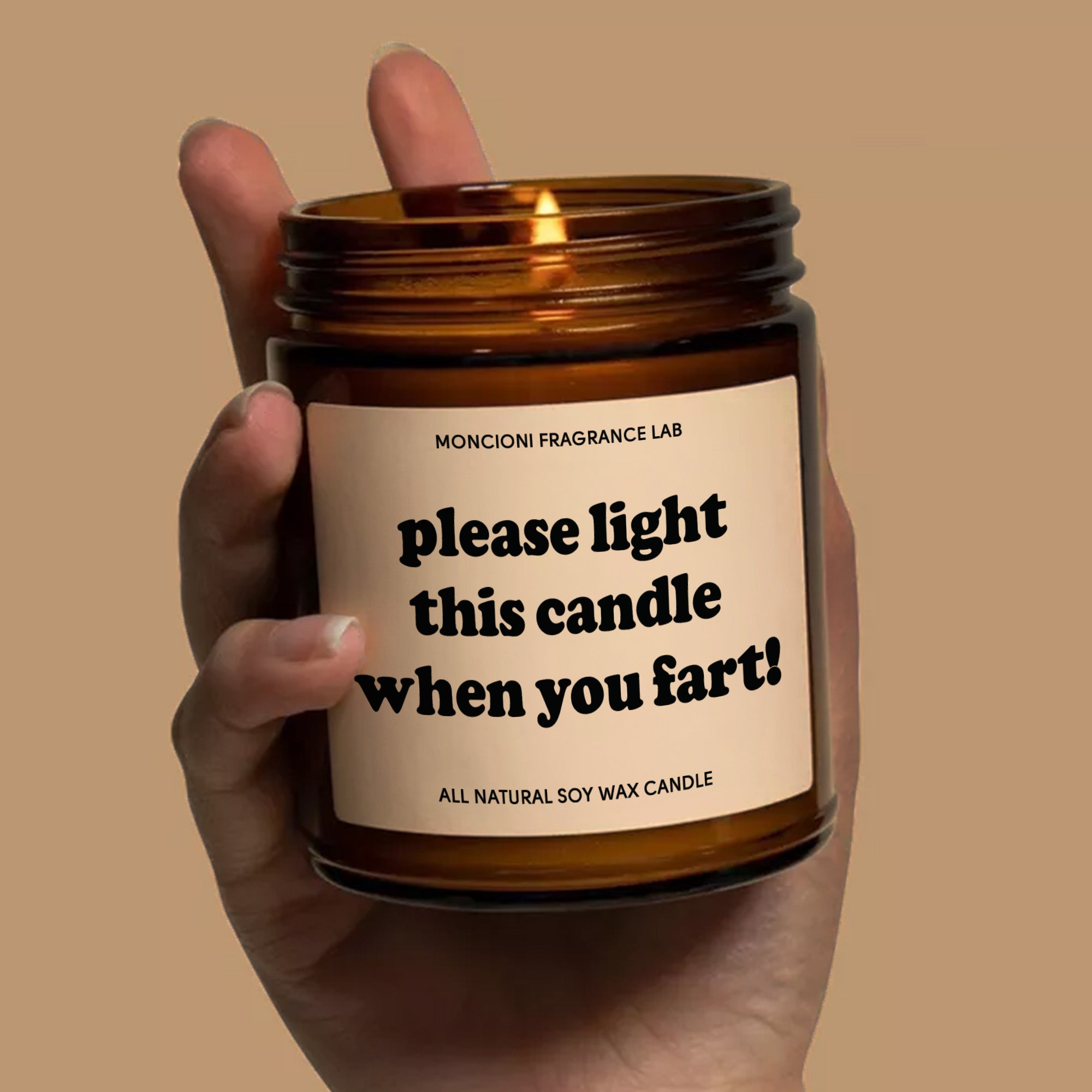 Please Light This When You Fart Scented Soy Candle