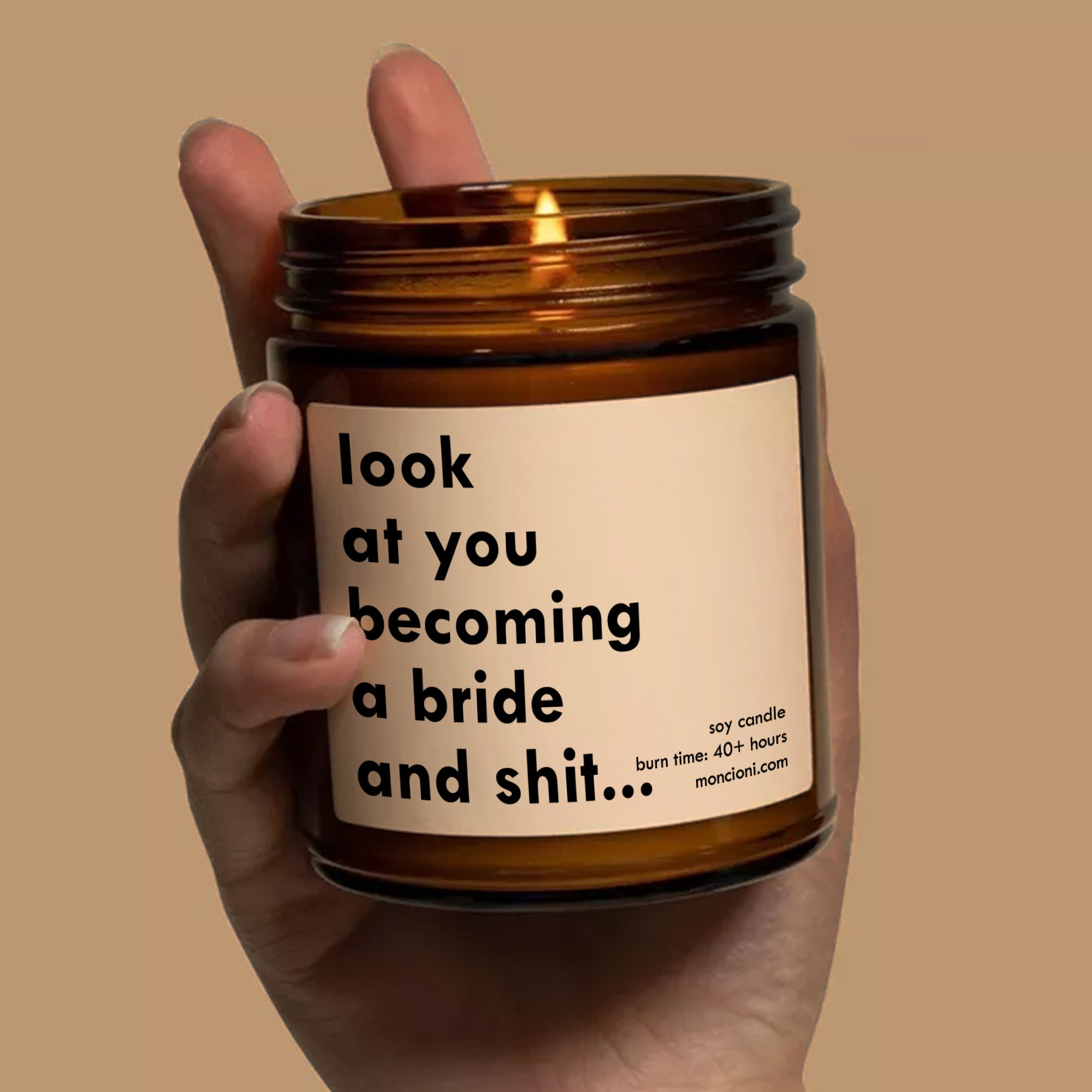 Look At You Becoming A Bride Scented Soy Candle