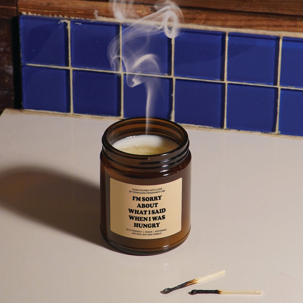 I'm Sorry About What I Said Scented Soy Candle