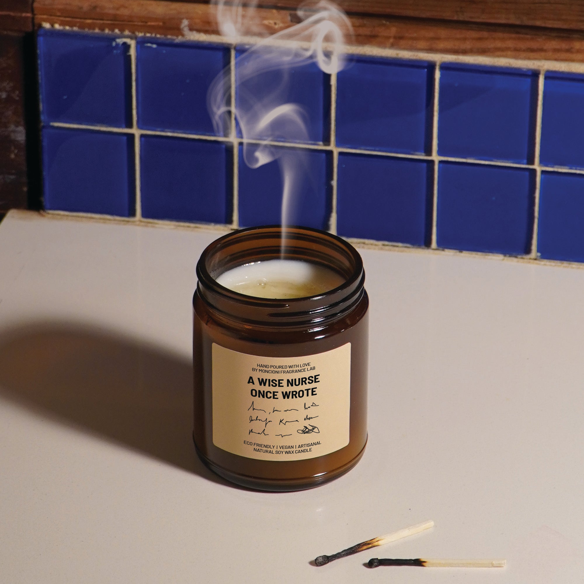 A Wise Nurse Once Wrote Scented Soy Candle