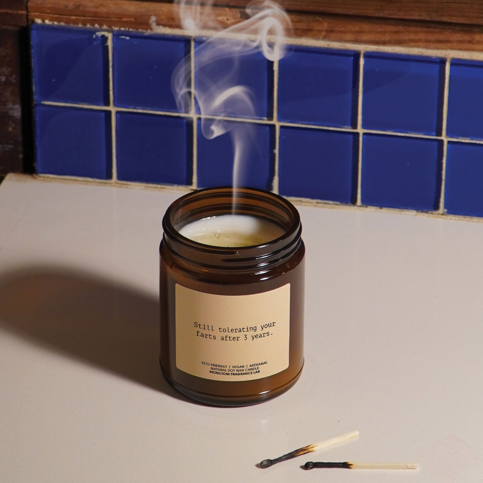 Personalized Last Nerve Scented Soy Candle