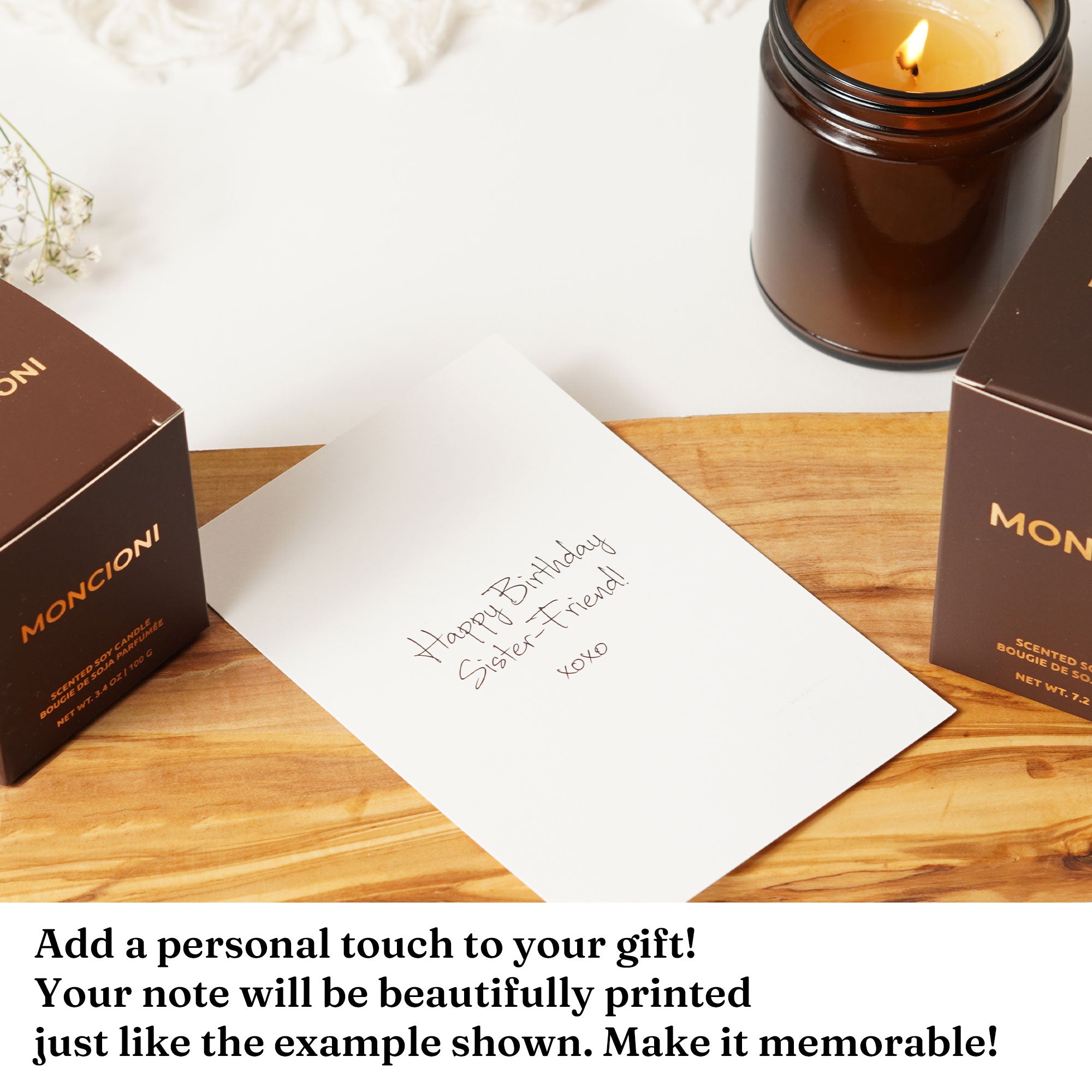 Mom, You Deserve The World! Scented Soy Candle